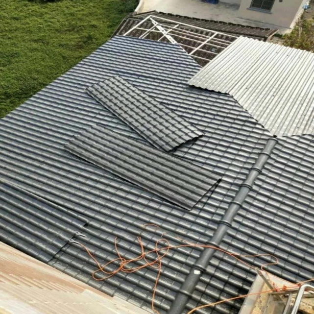 新型建筑材料合成树脂瓦，新时代城市建设的屋顶瓦